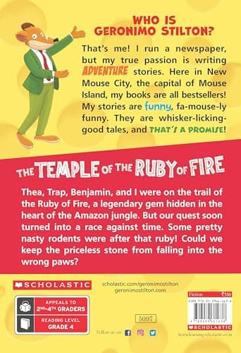 GERONIMO STILTON #14 THE TEMPLE OF THE RUBY OF FIRE 2