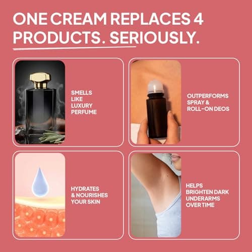 imfresh Honey Oudh | Deodorant Cream For Whole body | Long Lasting Odour Control | Helps in brightening underarms | Alcohol-Free | No Aluminium/No Parabens 75gm. 3