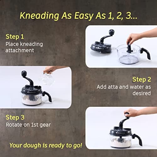 Wonderchef Turbo Chopper with Atta Kneader Attachment 5