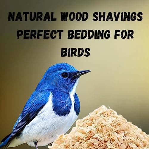 Sage Square Wood Shaving 150grm - Premium Natural Soft Bedding for Birds and Small Animals - Cozy Nesting Material - Ideal for Bids, Hamsters, Gerbils, Rabbits, and Guinea Pigs 100% Safe and Hygienic 3