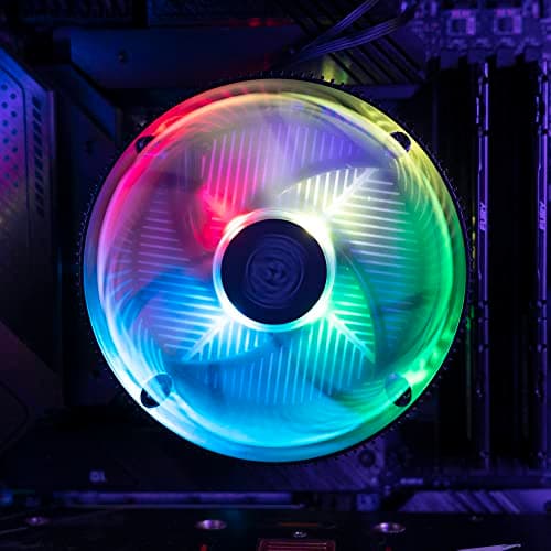 Cooler Master i70C CPU Air Cooling System for Intel LGA 1700 Sockets - 70mm Low-Profile, Aluminium & Copper Heatsink, Quiet 120mm PWM Fan (37.08 CFM, 1.33 mmH2O, 28 dBA, 650-1800 RPM), ARGB Compatible 5