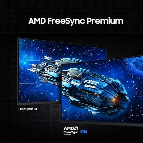 Samsung 27" Odyssey G5 Fast IPS Gaming Monitor|QHD 2560 x 1440|200 Hz|1ms|300nits|HDR10|FreeSync Premium|Ports-DP,2 HDMI,Headphone|Wall Mountable|LS27FG530EWXXL|Black 5