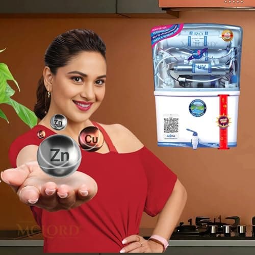 All India Group→ Aqua RO Domestic Water Purifier (RO+ UV+ UF+ COPPER MinLX+ HIGH TDS MEMBRANE+ TDS CONTROL) Automatic | Best For Home/Office Purpose | For All Type Water Supply | 20 LPH | 12L Storage 2