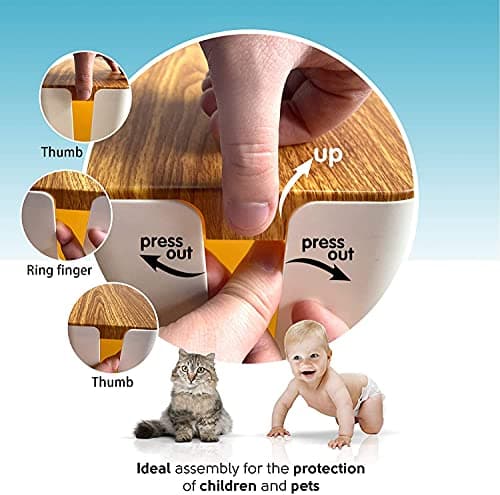 TIPAKKA cable wire organizer box cable manager box for office,home (wooden, white big) size: 40.5 * 15.7 * 13.6 cm 5