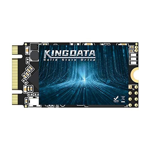 KINGDATA M.2 2242 SSD 128GB Ngff Internal Solid State Drive High-Performance Hard Drive for Desktop Laptop SATA III 6Gb/s Includes SSD(128GB, M.2 2242)