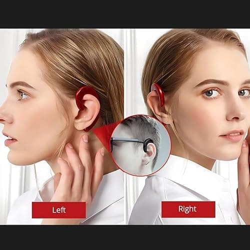 Drumstone (Limited 2+2 Year Warranty) Bluetooth Bone Conduction Ear Hook Headset, with Dual Device Connection, Fast Charging & Compact Design for iOS & Android 3