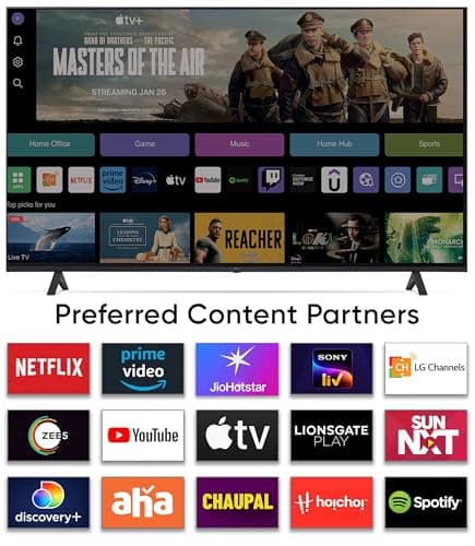 LG 108 cm (43 Inches) UR7500 AI Series 4K Ultra HD (3840 x 2160) Smart webOS LED TV 43UR7500PSC 5