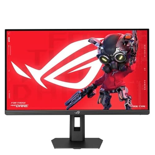 ASUS ROG Strix XG27ACMES Gaming Monitor – 27-inch 2560x1440, 255Hz OC (Above 144Hz), 0.3ms (min.), Fast IPS, Extreme Low Motion Blur Sync, USB Type-C, G-Sync Compatible, Tripod Socket, HDR, Gaming AI