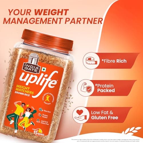 India Gate Weight Watchers Special Brown Rice 1Kg 3