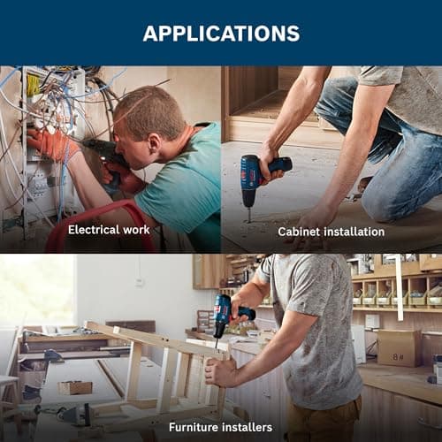 BOSCH GSR 120-Li Professional 12V Cordless Drill Driver Kit |10mm Chuck Size| No-load Speed (1st/2nd)- 0-400/0-1500 RPM | Torque (Hard/Soft)- 30/14 Nm | 2 Batteries Included| 1 Yr Warranty 6