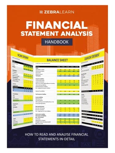 Financial Statement Analysis Handbook: Balance Sheet, Income Statement, Cash Flow Analysis for Finance Students and Professionals | Zebra Learn Books