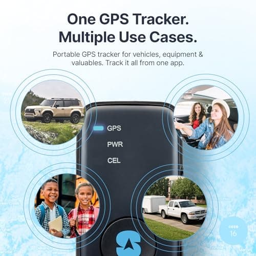 Spytec Atlas GPS Tracker for Vehicles | Up to 14-Day Battery Life | Waterproof Magnetic Case, Geofencing, Portable Real Time Mini GPS Car Tracker w/Lifetime Support | 1 Month Starter Pack 4