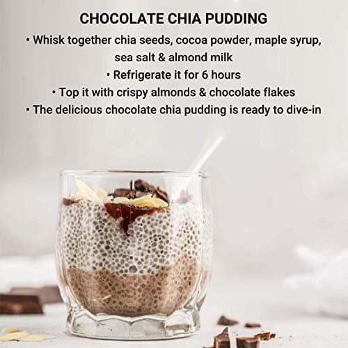 True Elements Roasted Chia Seeds 125g – Superfood for Weight Loss & Digestion | High in Fiber, Omega-3 & Antioxidants 5