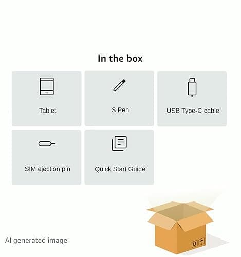 Samsung Galaxy Tab S10 FE [Smartchoice], S Pen in-Box, 27.7 cm (10.9 inch) Display, AI Writing, Desktop Mode, Pre Loaded Pro Apps, 8 GB RAM, 128 GB Storage, Wi-Fi Tablet, Gray 3