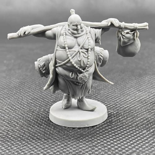 OJIVA® High Intricate Unpainted Monster Miniature Fantasy Character Figure RPG Wargaming Pawn for Wargamers 4