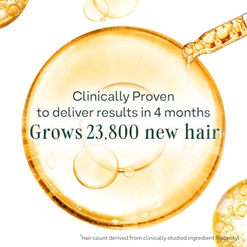 OZiva+ Advanced Hair Growth Serum with 3% Redensyl & 1% Lindera Root Extract | Balances Scalp Microbiome | Scientist Formulated with Pure Plant Actives | No side effects | 30ml (Pack 2) 3