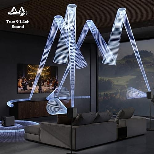 Samsung 580 W True 9.1.4 ch Full Surround Soundbar with Wireless Dolby Atmos | Center-Up-Side-Front Wide-firing Speakers | Alexa | Wi-Fi | HDMI eARC | Optical In | Bluetooth (HW-Q930H/XL, Titan Black) 3