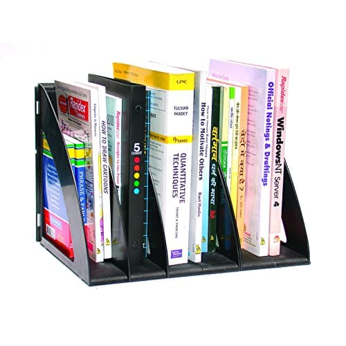Solo Desk Organizer – 6-Section Adjustable Desktop File & Magazine Rack, Sleek & Functional Design for Office and Home, Ideal for Magazines, Books, and Papers 5