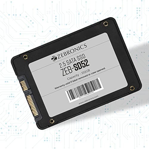 ZEBRONICS ZEB-SD52 SSD 512GB, SATA II and SATA III Interface, QLC, Silent Operation 3