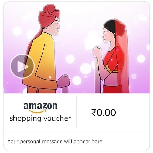 Amazon Shopping Voucher | Valid for physical products on Amazon.in