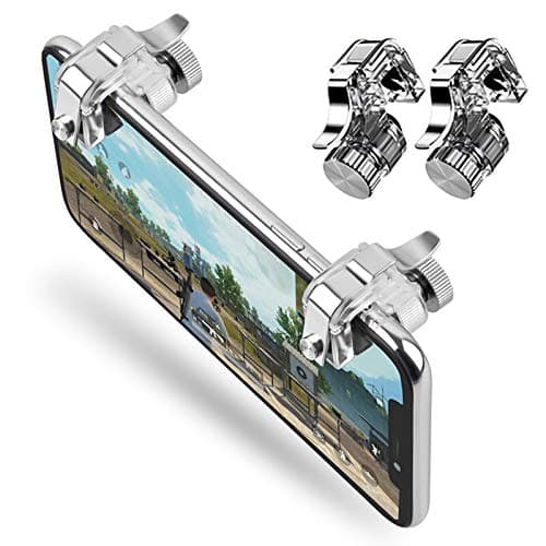 BKN BattleMods Conductive Mobile Gaming Triggers & Sleeve for PUBG Mobile-L1R1- Supports for All Android and iOS Phones (R11 Trigger) 2