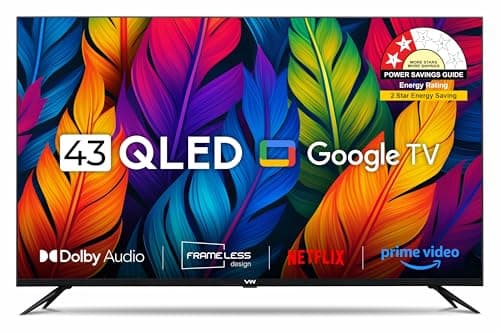 VW 109 cm (43 inches) Pro Series 4K Ultra HD Smart QLED Google TV VW43GQ1 2
