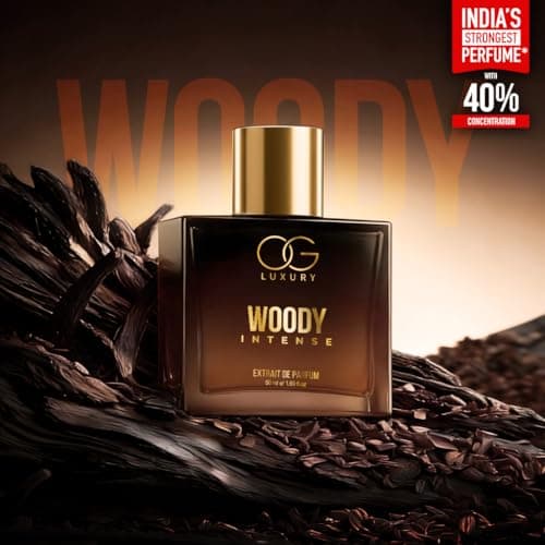 OG Luxury India's First & Strongest Perfume for Man Combo | Smokey, Shadow, Gallant & Woody Intense Extrait De Parfum | Luxury Fragrances | Long lasting Premium Perfume | Gift for Men, 50 ml Each, Pac 6