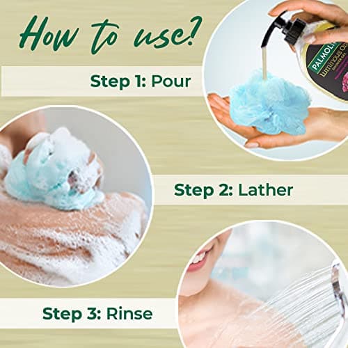 Palmolive Luminous Oil Invigorating Body Wash, 750ml Pump Bottle, 100% Natural Macadamia Oil & Peony Extracts For Everyday Freshness & Radiant Skin, PH Balanced Bodywash, Free Of Parabens And Silicone 4