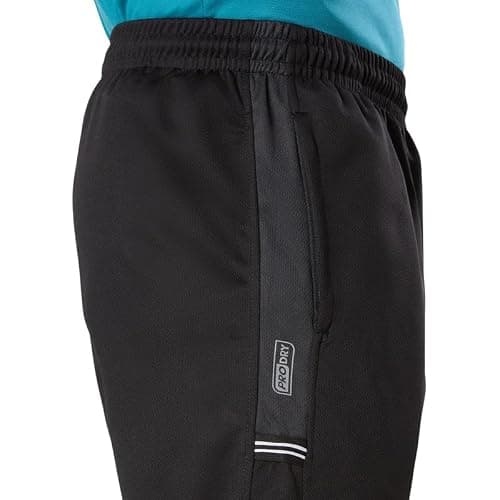 Black Panther Active Fit Men's Track Pants | Polyester Mid Rise Regular Fit Track Pants for Men | Casual Trousers | Gym Trackpants | Activewear Sports Lowers for Man (200572 LDX),Black,XXL 5