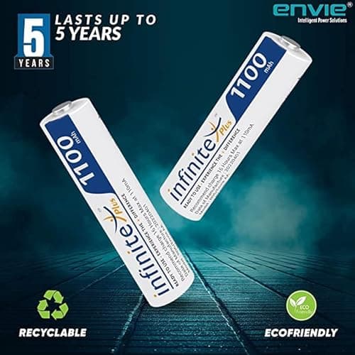 Envie 1100mah AAA Infinite Plus Rechargable Battery (Pack of 6) 3