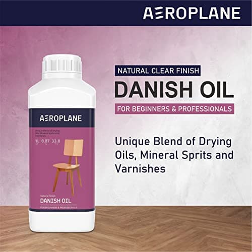 AEROPLANE - Danish Oil - Unique Linseed Oil Blend for Wood Finishing & Restoration - Natural Finish | 100 ML 2