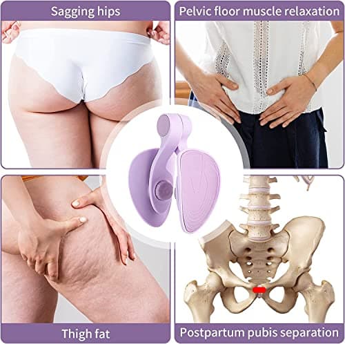 Gopendra Hip & Pelvis Trainer | Thigh Master and Inner Thigh Exercise Equipment | Pelvic Floor Exerciser Device | Training Tool | for Home, Gym, Fitness, Workout, Stretcher | for Men & Women 4