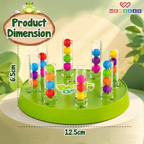 Wembley Color Sorter Beads Game for Kids 5+ Years| Color Sorting Board Game|2-4 Player Educational Learning Toy| Ideal Gift for Boys & Girls 4