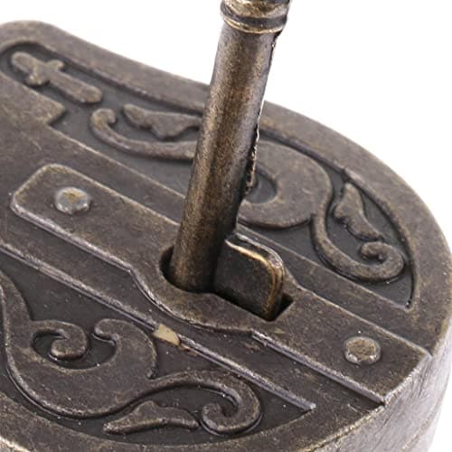 VELURA God Lock Puzzle Classic Metal Brain Teaser IQ EQ Test Toys for Kids Adults Children Birthday Funny Gift|1 Piece God Lock 1 Piece Key|Brain Teasers & Cube/Twist|Toys & Hobbies 3