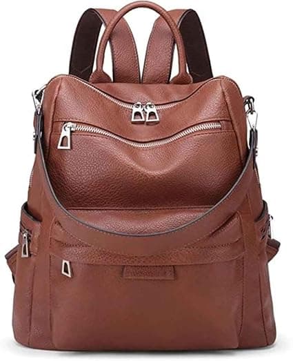 ProArch Leather Backpack for Women Elegant Backpack Purse Ladies Leather Shoulder Fitting Gift for Sister, Mother Bhabhi Birthday Christmas