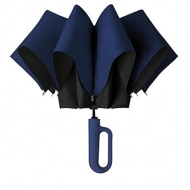 Umbrella for Women | Umbrellas for Men | UV Coated 3 Fold Umbrella for Rain with Auto Open and Close Small Folding Travel-Foldable Windshield