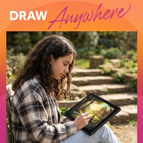 PicassoTab-X11 Standalone Drawing Tablet • No Computer Needed • Pro Drawing Apps & Tutorials • 11" Laminated 2K Screen • 4096 Pressure Stylus Pen • Portable Digital Graphic Tablet for Artists -X11 2