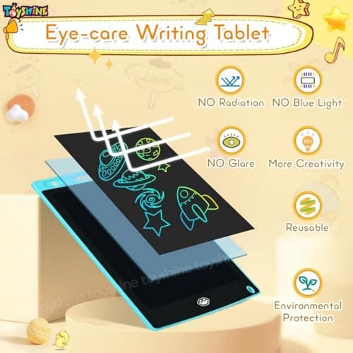 Toyshine® Educational 8.5 Inches LCD Wirting Tablet Pad 2