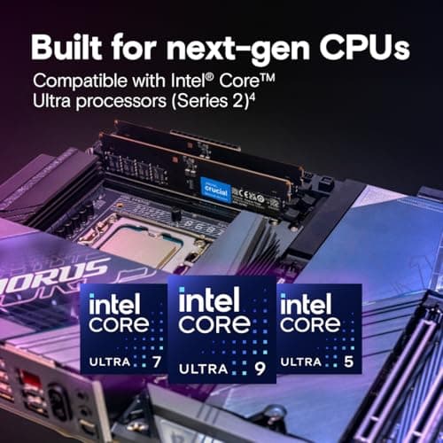 Crucial 16GB DDR5-6400 CUDIMM CL52 4