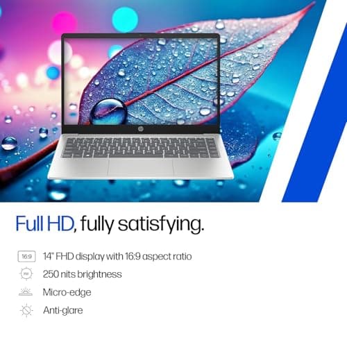 HP 255R G10 Business Laptop (2026) – AMD Ryzen 3 7335U, 16GB DDR5 RAM, 512GB SSD, 15.6” FHD Display, Windows 11 Pro + MS Office 2024, Copilot Key, Thin & Light, Turbo Silver 5