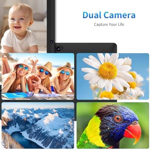 NEWISION 7 Inch Tablet with Case, Five Cores Android 15 Tablets, 8GB RAM, 32GB ROM, 512GB Expansion, IPS Display HD 1024x600, 3500mAh, Dual Camera, USB C Tablet PC (Blue) 5