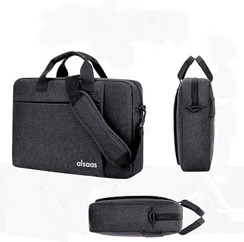 ALSAAS Laptop Bag, 15.6 inch, Business Computer Carrying Case 5