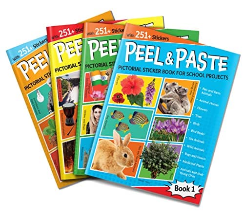 Peel & Paste - Pictorial Sticker Book For School Projects - Book 1 5