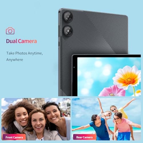 10" Android Tablet, 8GB RAM, 32GB Storage, 1280x800 IPS HD Display, GMS Certified, 6000mAh Battery, Type C, WiFi Tablet, Expandable up to 1TB, Gray 5
