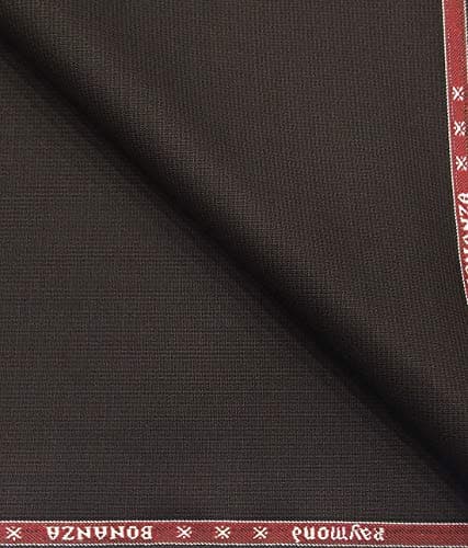 Raymond Men's Unstitched Suit (Brown, 1.25m) 2