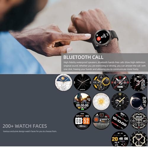 Shyenah DM76: India's Most Advanced Smartwatch for HER; GPS Adventure Smartwatch 1.32" AMOLED Display(900 Nits) 5ATM Waterproof Ultra-Light Full Metal HR,SPO2,Stress,Emotion Compass,Altimeter(Gold) 5
