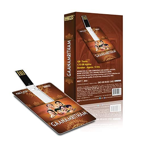 MUSIC CARD - GAANAMRITHAM - 320 kbps MP3 Audio ( 4 GB ) 2