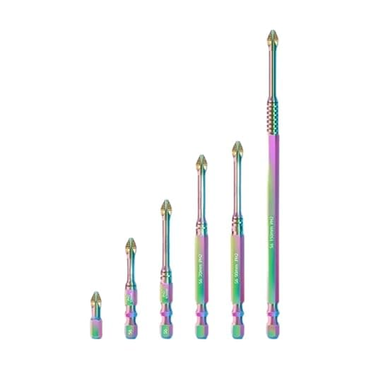 ATORSE™ 6X Screwdriver Bits Anti Slip Head for Repairs Fixing Automotive Maintenance|Home & Garden|Tools|Power Tools|Drill Bits