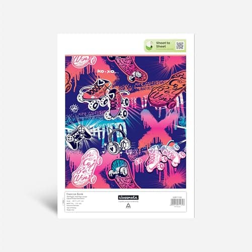 Classmate Long Notebook - A4, Soft Cover, 304 Pages, Single Line (Pack of 6) 2