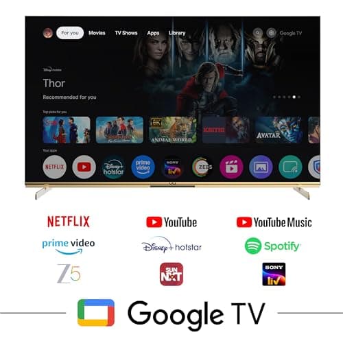 Vu 139cm (55 inches) Masterpiece Frame Series 4K QLED TV 55MASTERPIECE (Armani Gold) 3